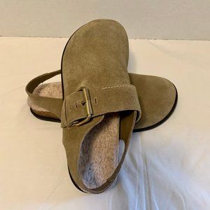 Free People Seattle Slingback Flat Khaki